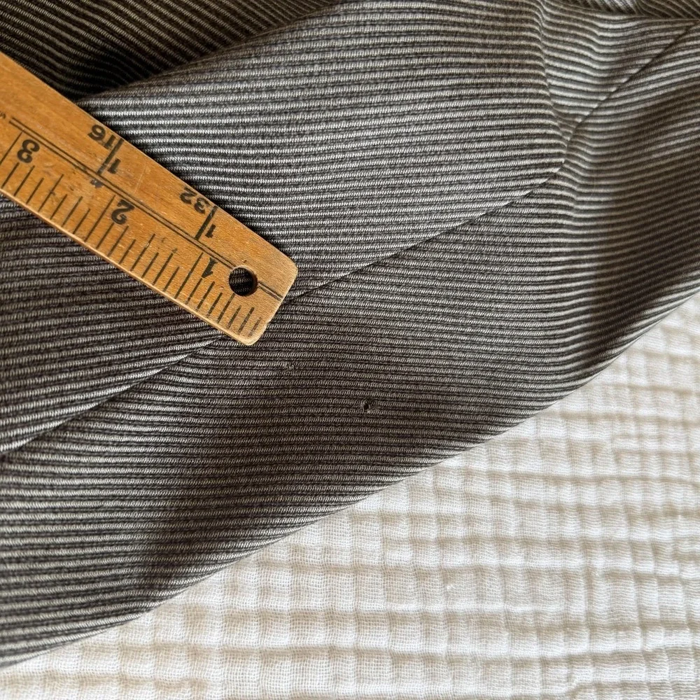 Hugo Boss Suit Jacket Mens 42R Brown Stripe Wool Notch Lapel Turkey Business